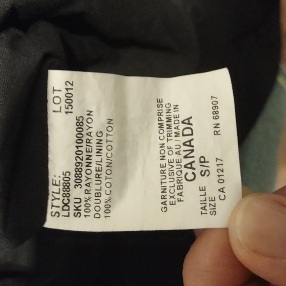 👗 Le Chateau small black skeleton decorated dress - Picture 9 of 9